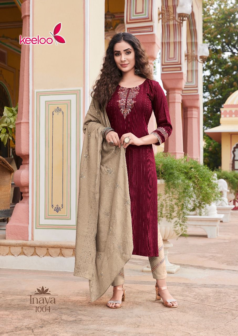 Inaaya Vol 1 By Keeloo Readymade Suits Catalog